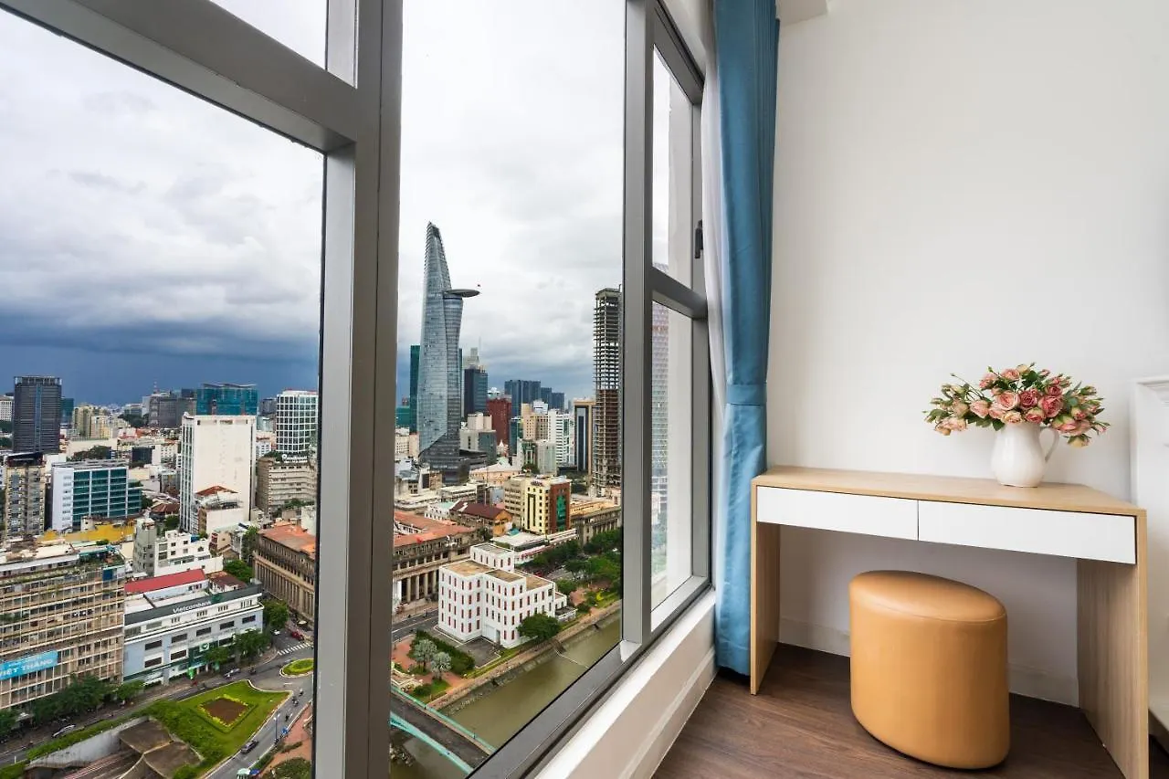 Saigon Royal Apartment 3 Bedrooms 4 Beds For 30 Nights Stay Above Ho Chi Minh 0*,